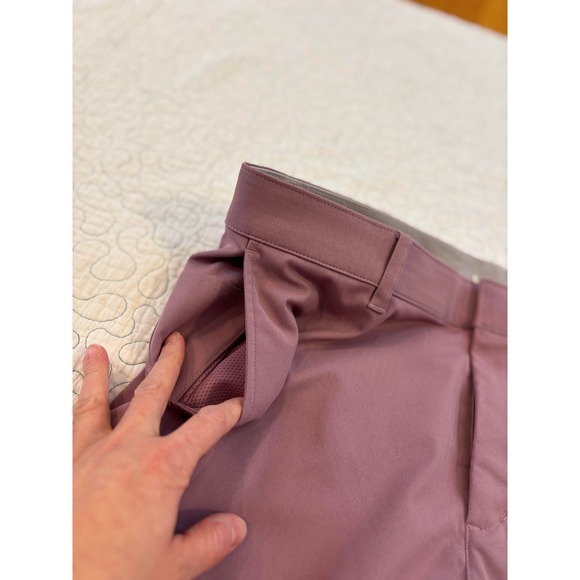 Nike Dri-FIT Golf Shorts Mens 36 Light Mauve Standard Fit Size 36 - Picture 2 of 8